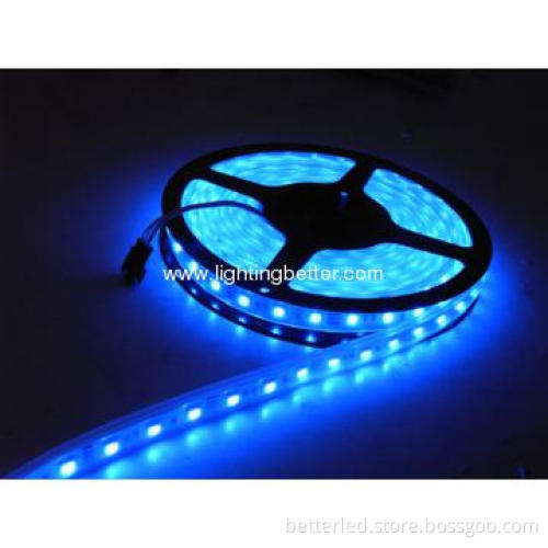 Blue color 5050 60leds/m LED flexible strip with high brighting